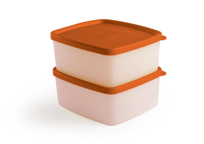 Tupperware REDONDO CUADRADO PEQUEÑO 