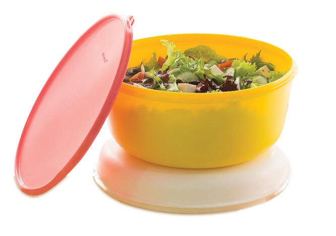 Tupperware ENSALADERA DE LUJO CON DOMO 