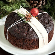 Torta Negra Navideña
