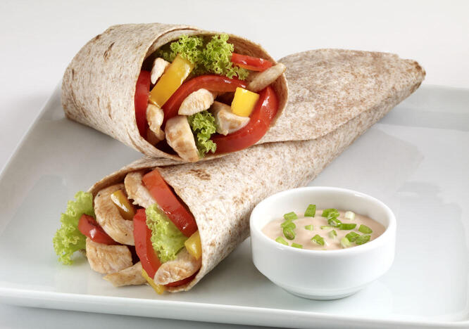 Tupperware Shawarma De Pollo A La Plancha 