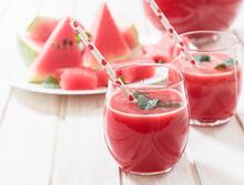 Smoothie Helado de Patilla con Miel de Jengibre
